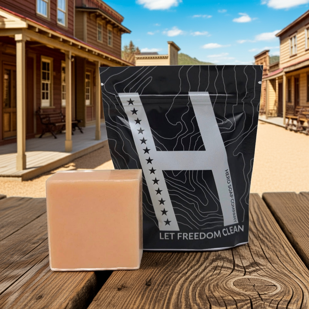Old West Bar Soap- Hero Soap Company