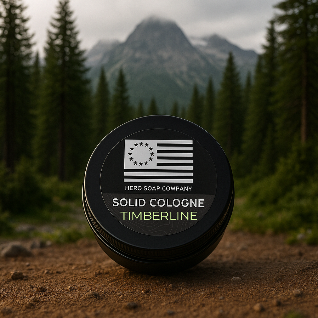 Solid Cologne Timberline | Hero Soap Company
