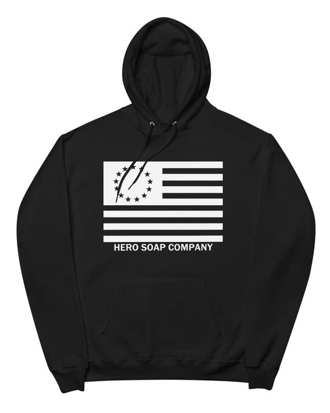 Unisex fleece hoodie - Hero Soap Company