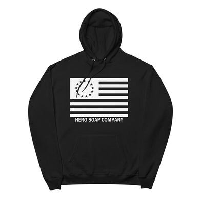 Unisex fleece hoodie - Hero Soap Company